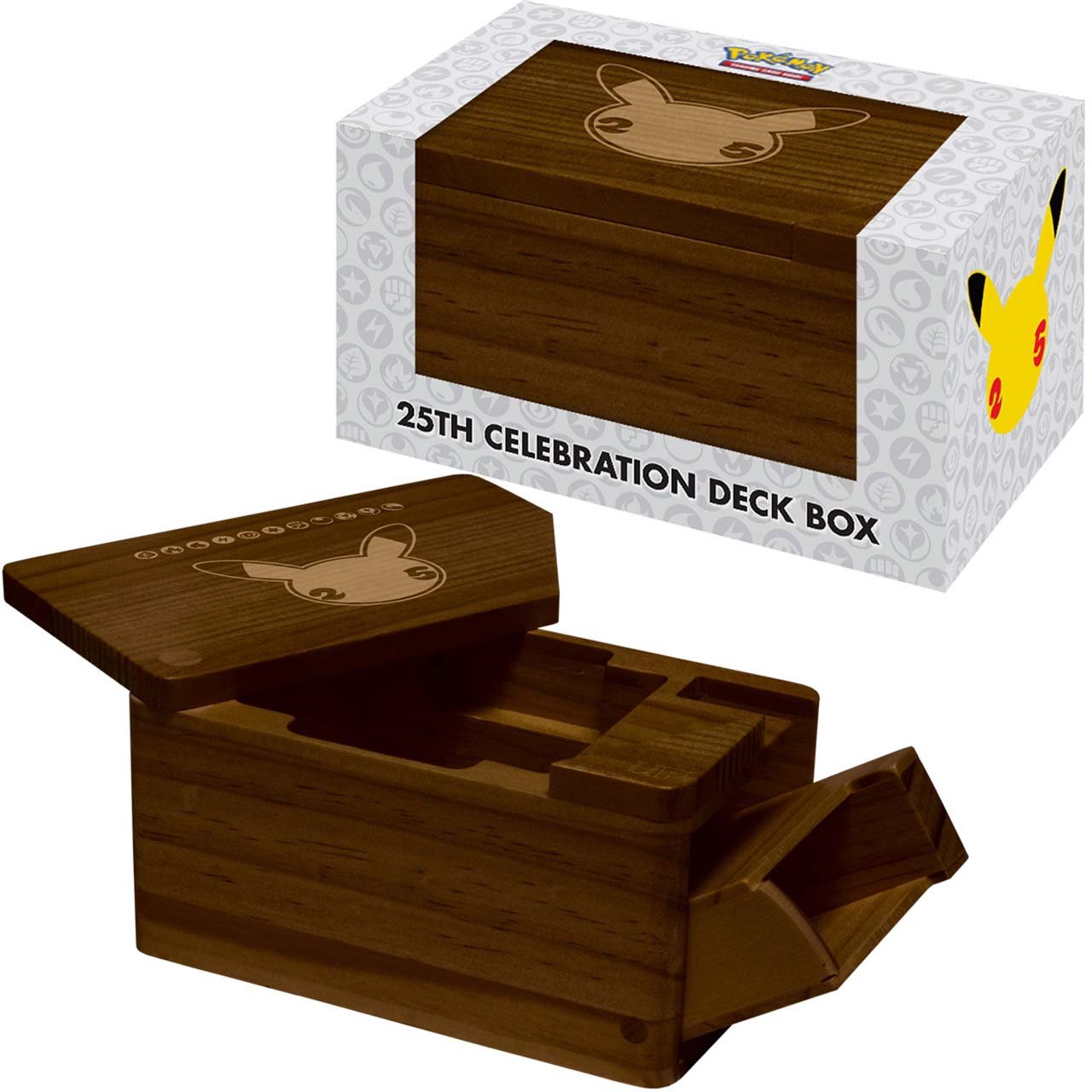Pokémon Ultra Pro Deck Box 100+ 25th Celebration