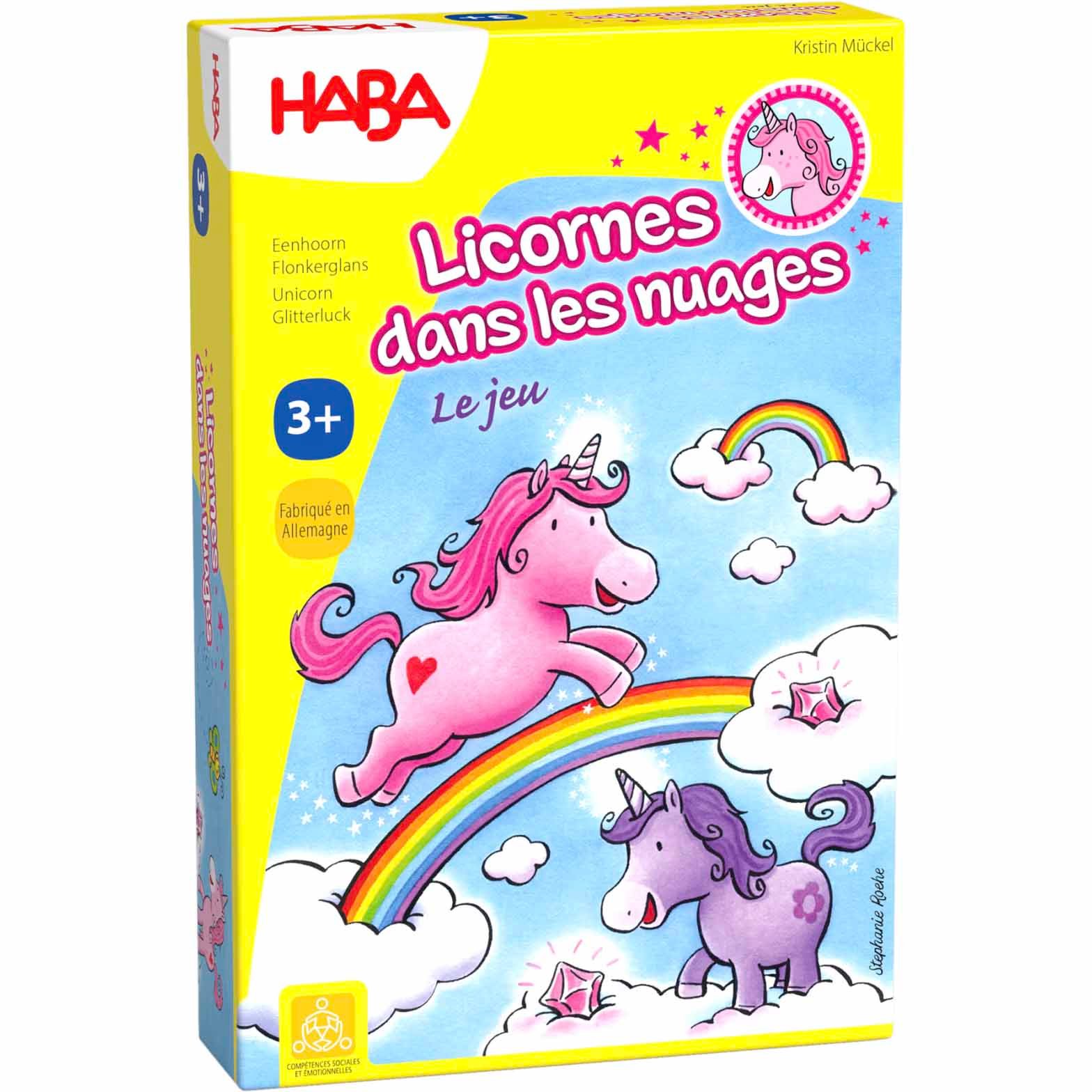 licorne dans les nuages