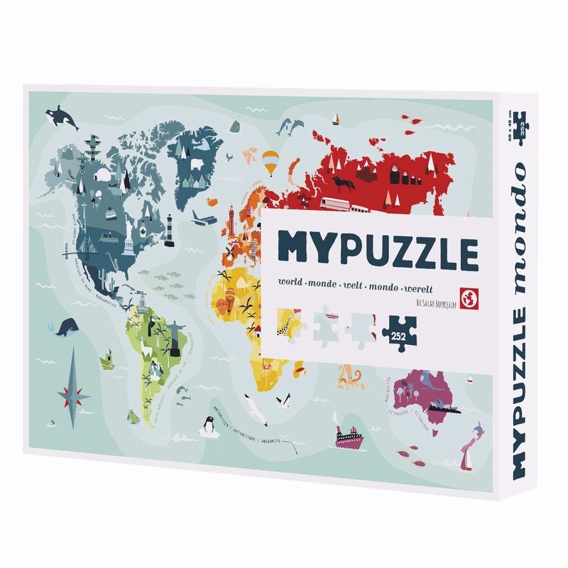carte Monde My Puzzle