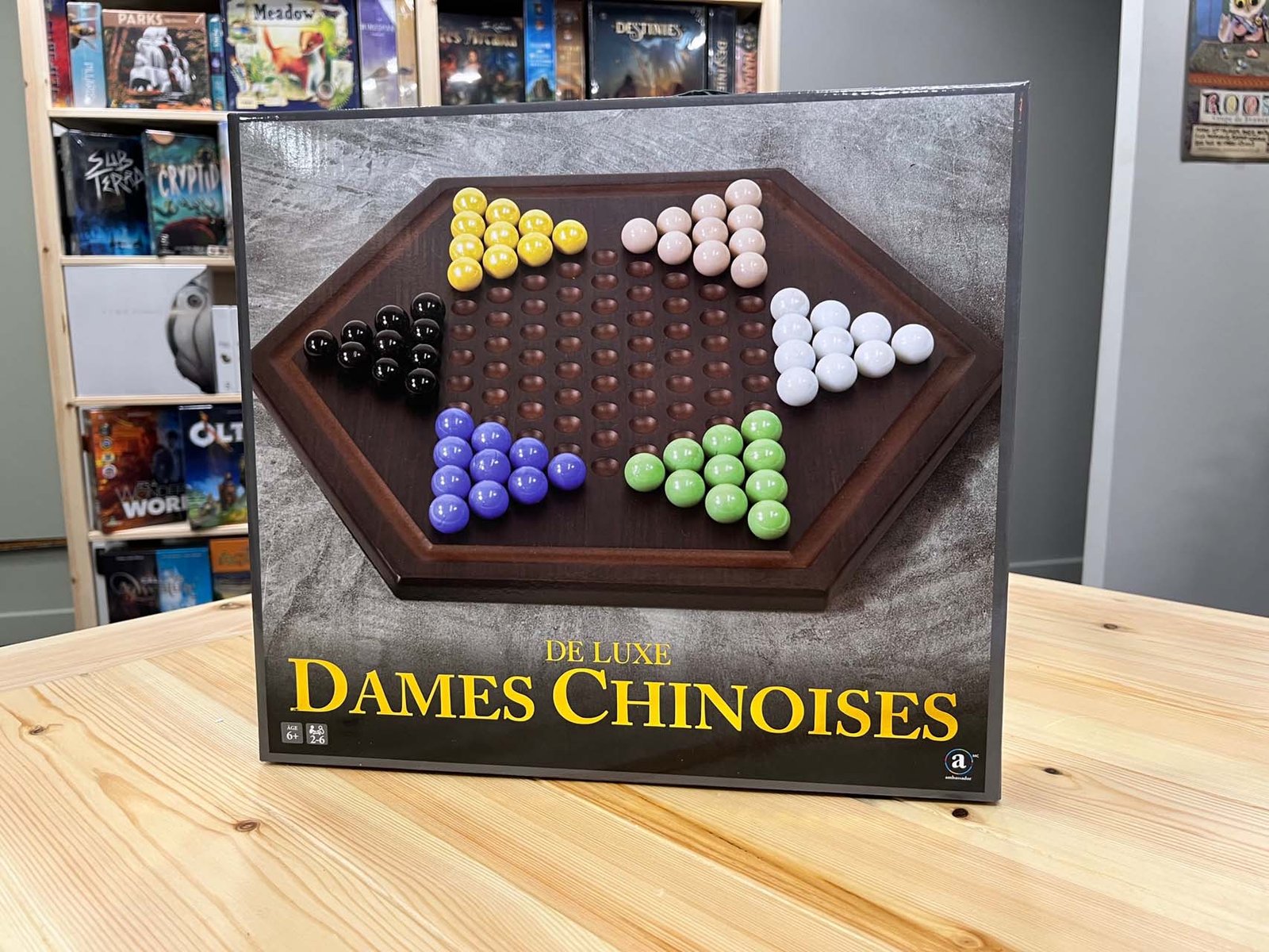 Dames Chinoises bois avec billes