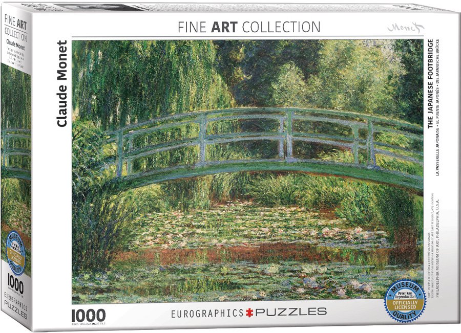 La passerelle Japonaise Monet Fine Art