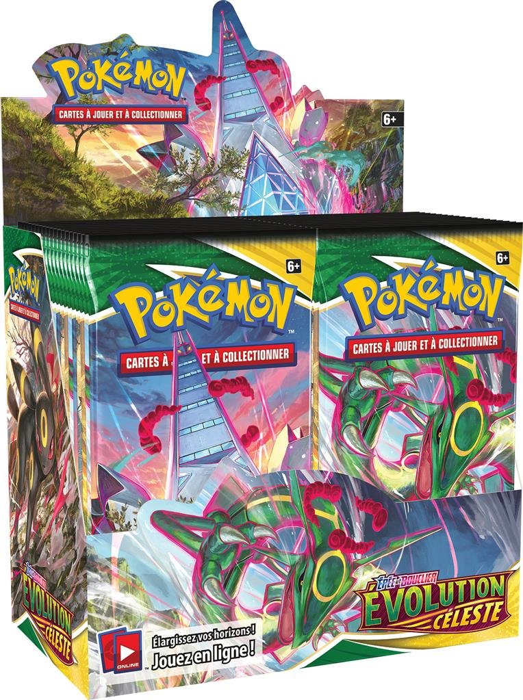 Pokémon Display Evolution Céleste