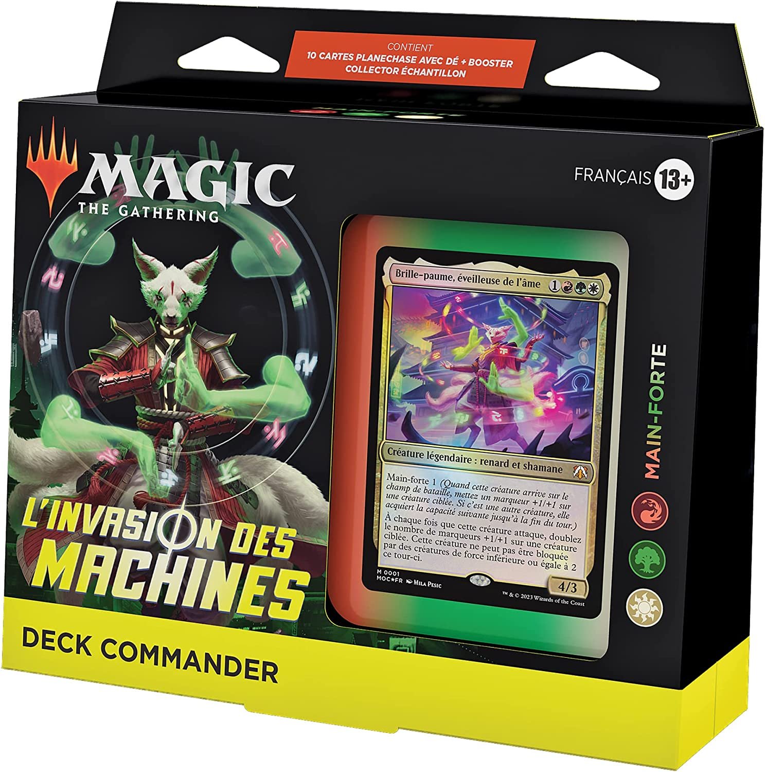 Magic L'invasion des machines Commander Deck "Main-forte"