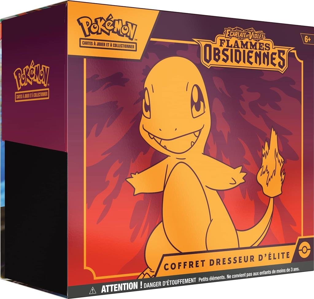 Pokemon Coffret Dresseur d'Elite Flammes Obsidiennes