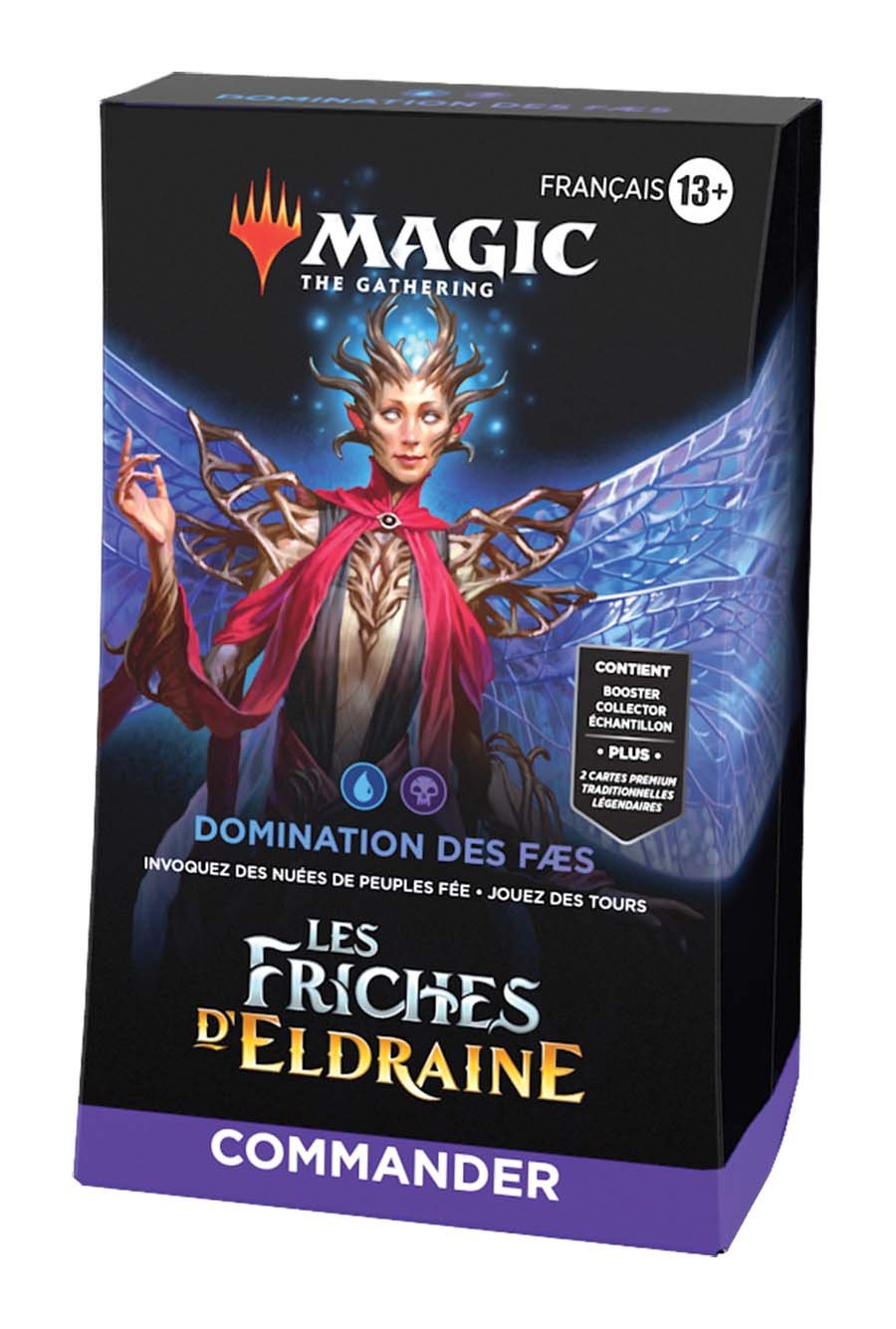 MTG : Les Friches d'Eldraine deck commander "Domination des Faes"