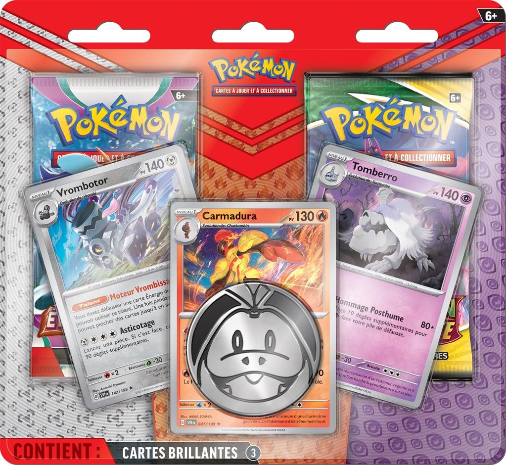 Pokémon : Pack 2 boosters Oct 2023