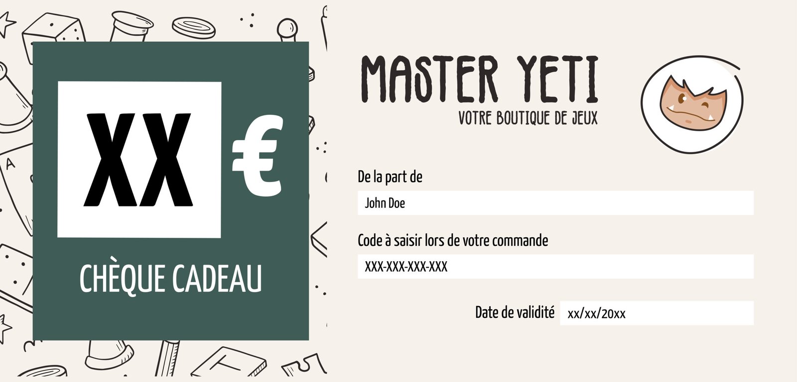 Chèque Cadeau