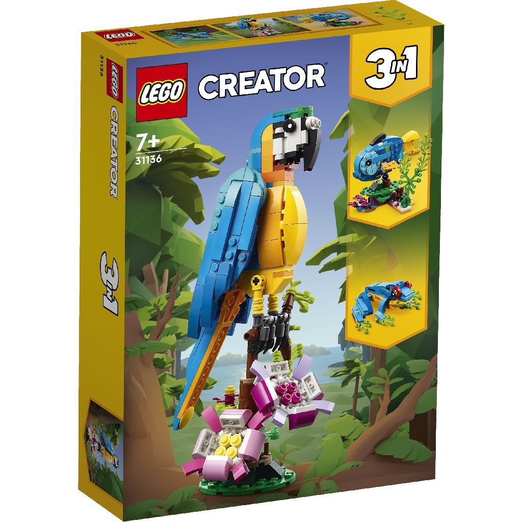 Le perroquet exotique Creator 3-in-1