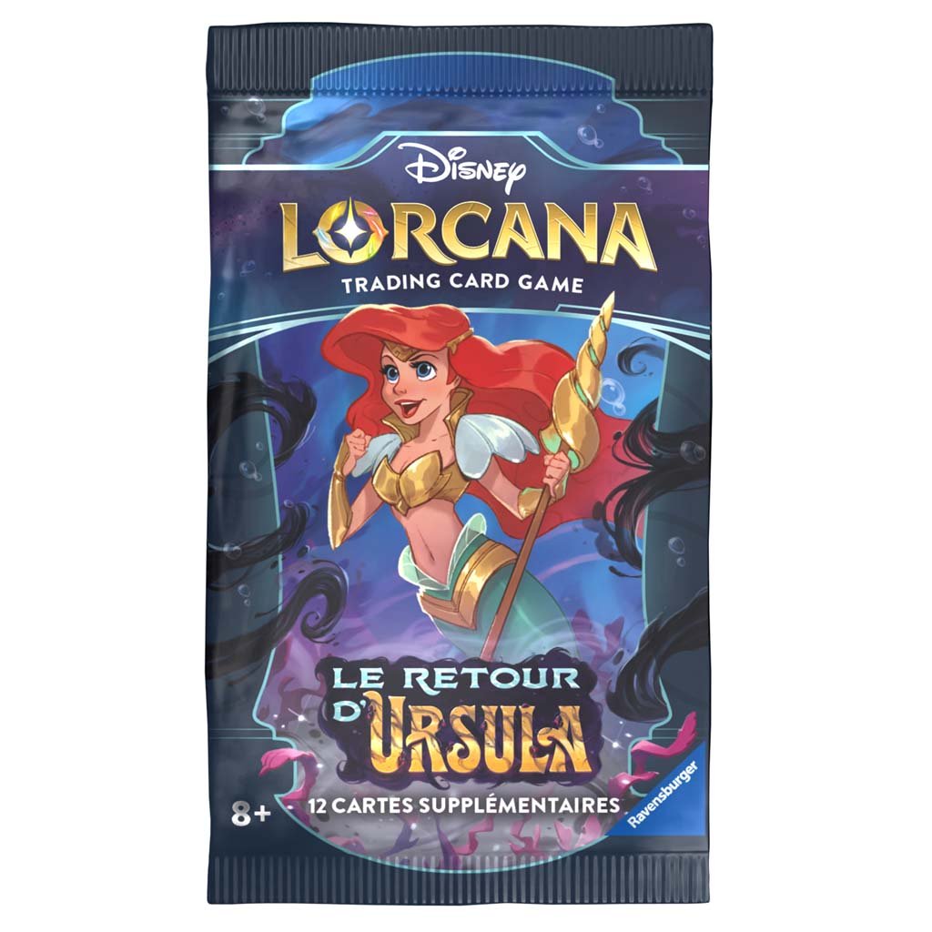 Disney Lorcana set4: Booster "Le retour d'Ursula"
