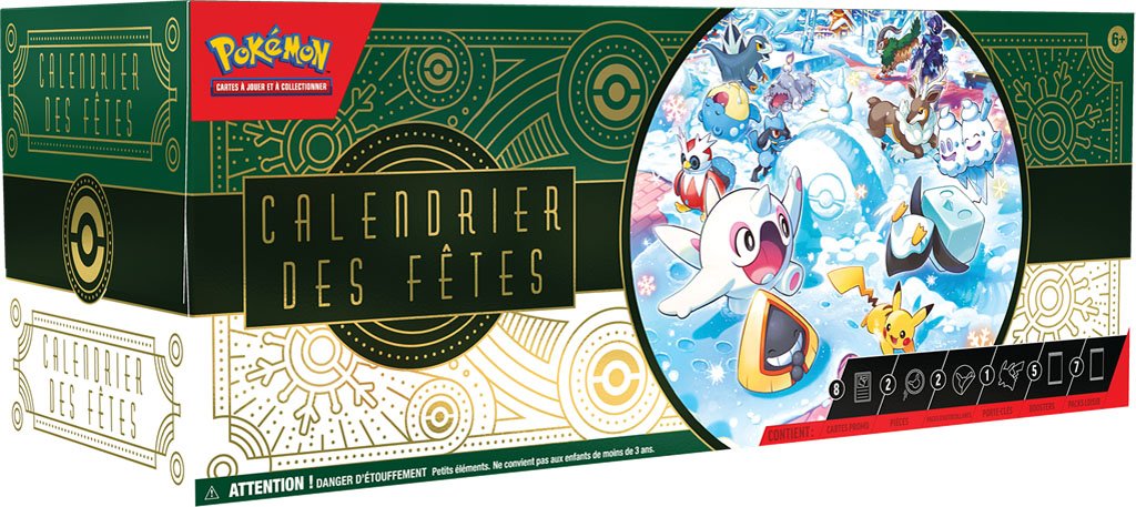 Pokémon - Calendrier des fêtes 2024