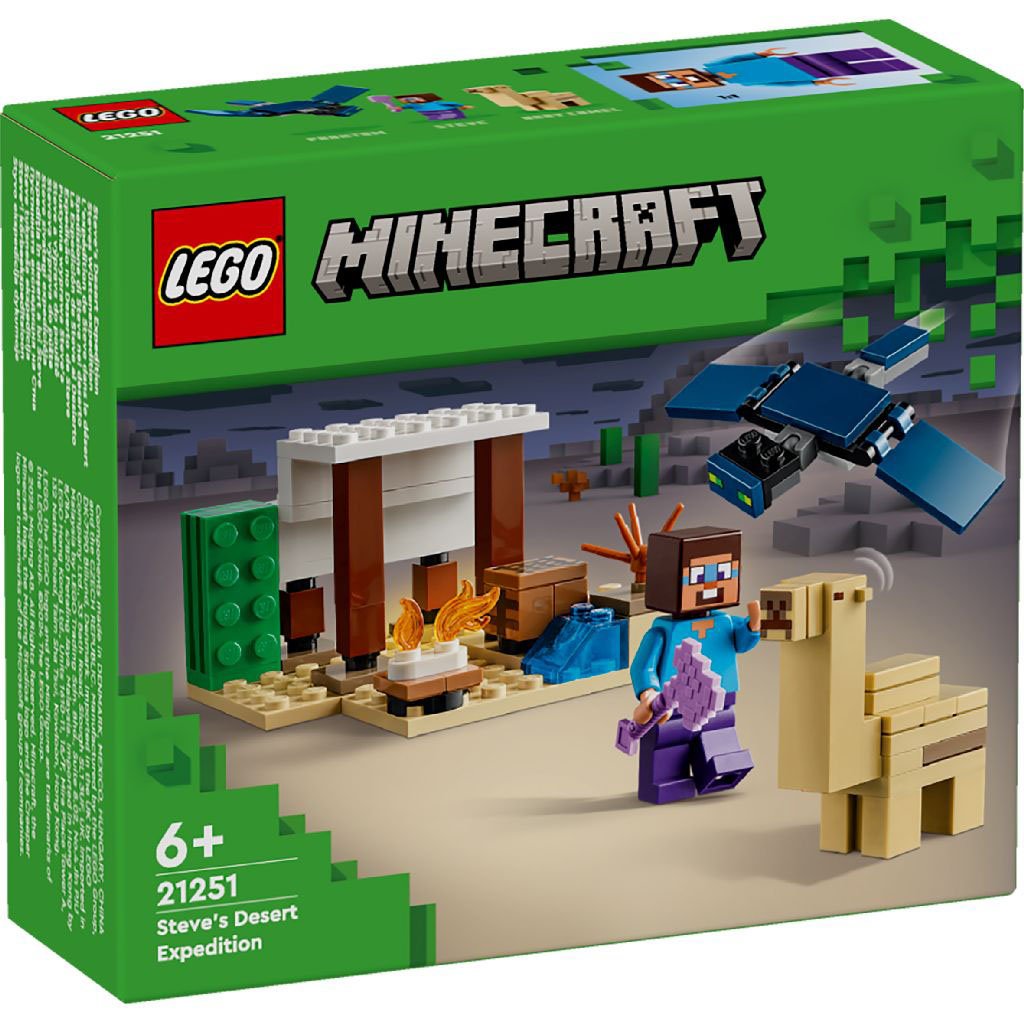 L’expédition de Steve dans le désert (Minecraft)