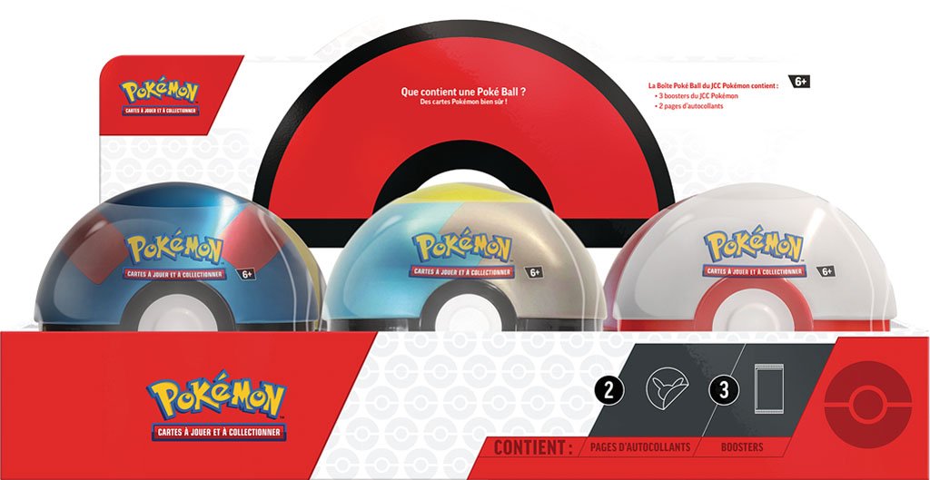 Pokemon - Pokéball - Octobre 2024