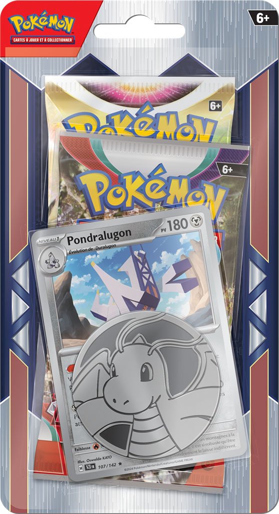 Pokémon : Pack 2 boosters Janvier 2025