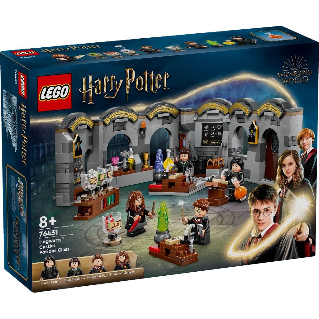 Le château de Poudlard : le cours de potions (Harry Potter)