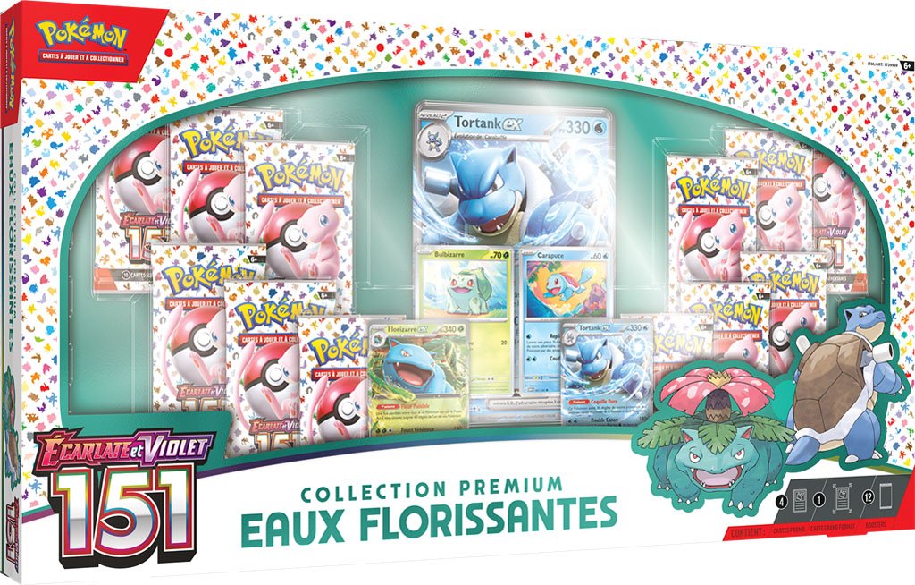 Pokémon EV3.5 : Coffret Premium Eaux Florissantes