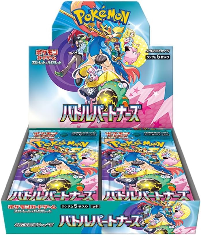Pokémon SV9 : Display 30 Boosters "Battle Partners" - Japonais