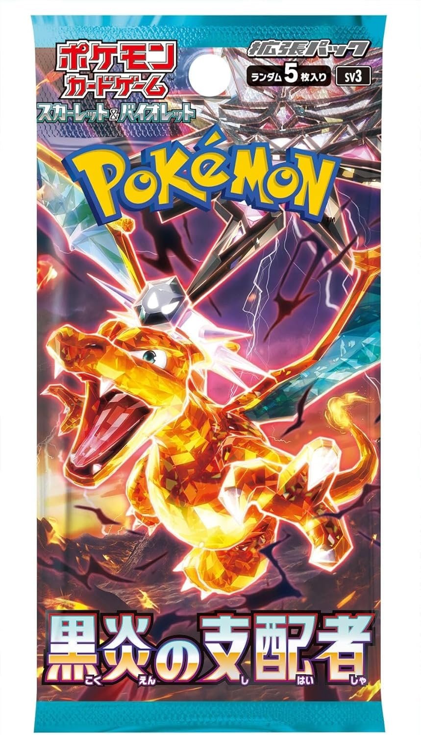 Pokémon SV3 : Booster "Ruler of the Black Flame" - Japonais