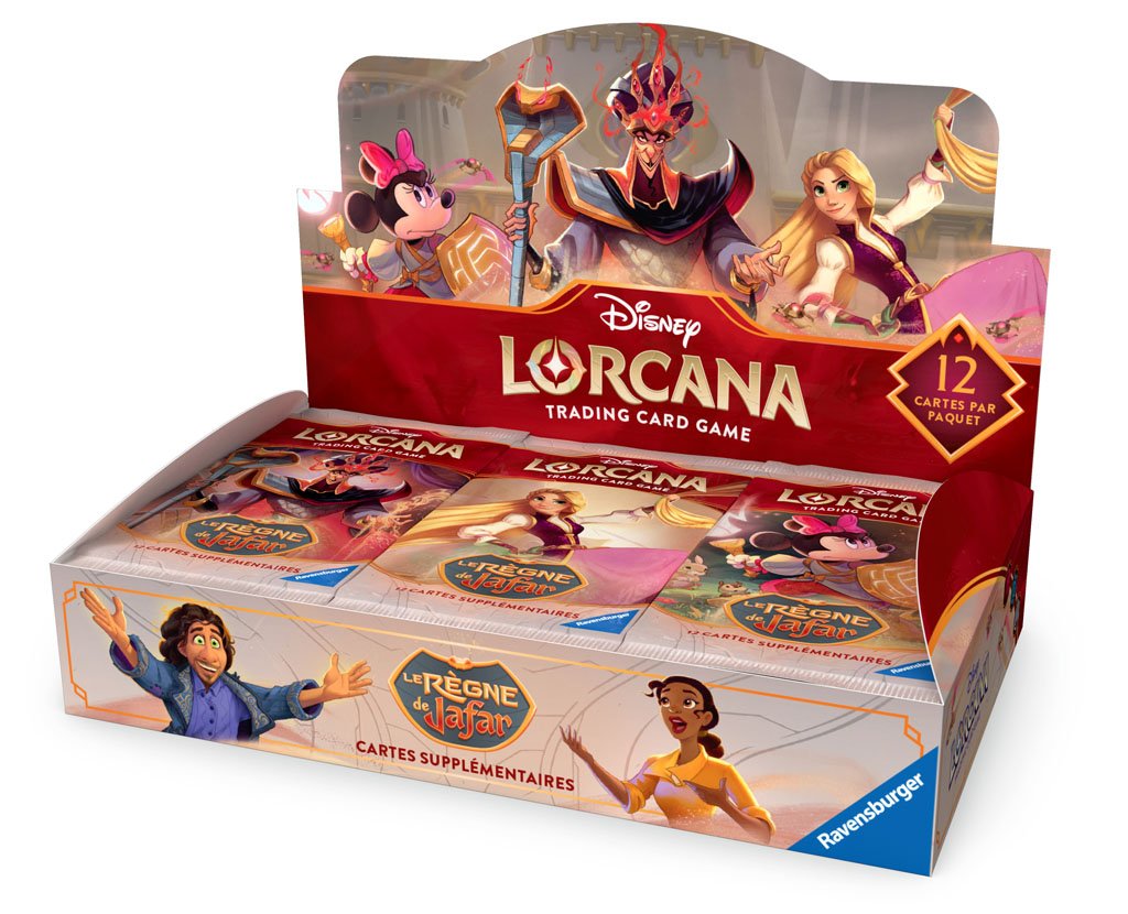Disney Lorcana set8: Display 24 Boosters "Le Règne de Jafar"