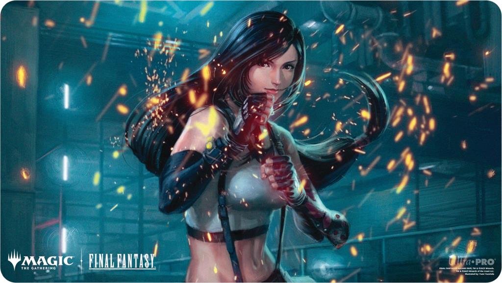 Magic The Gathering : Final Fantasy Playmat V8 Tifa