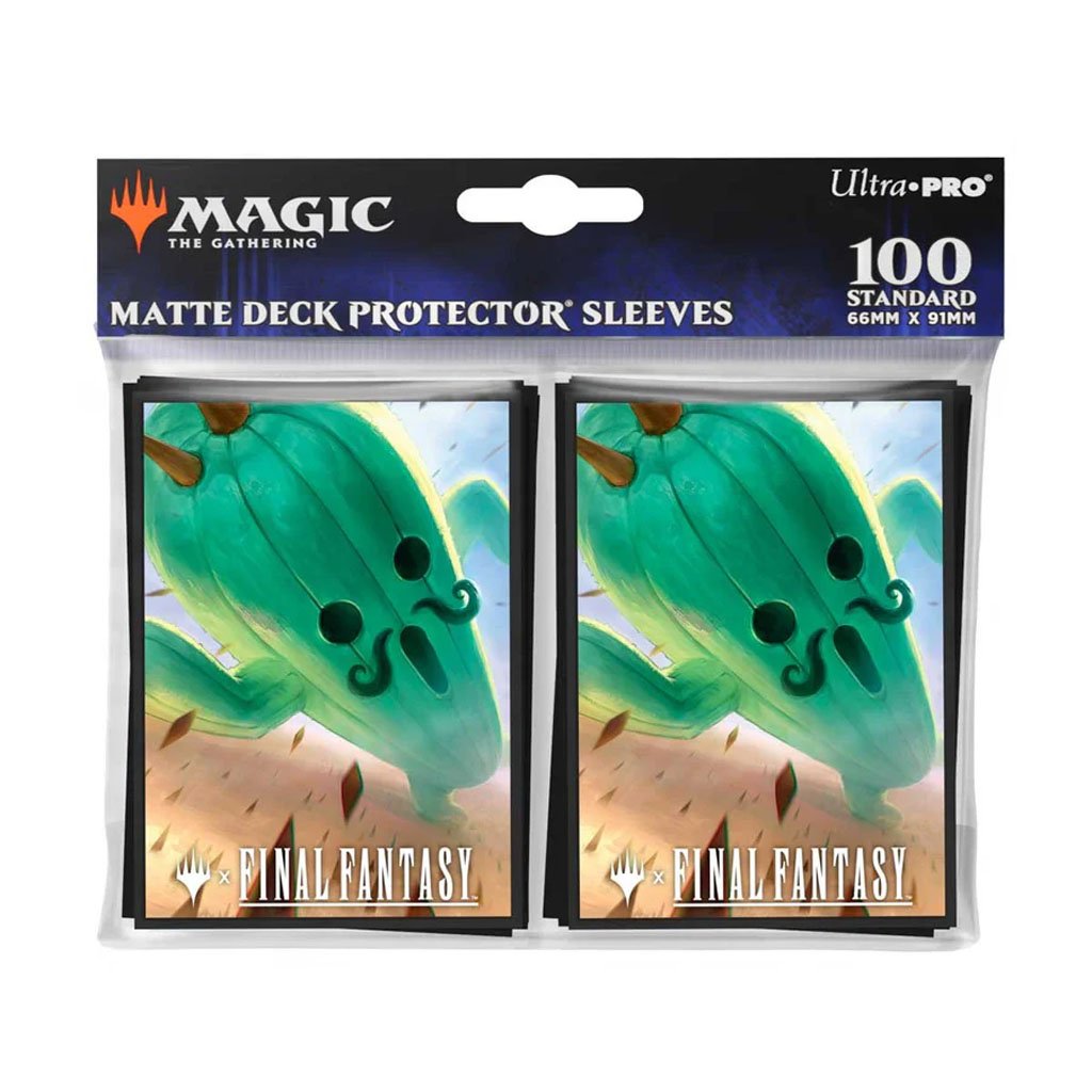 Magic The Gathering: Final Fantasy 100 Sleeves V9 Jumbo Cactuar