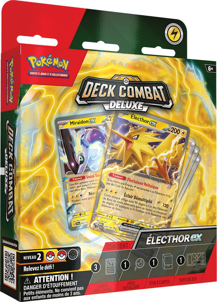 Pokémon : Deck Combat Deluxe Electhor EX