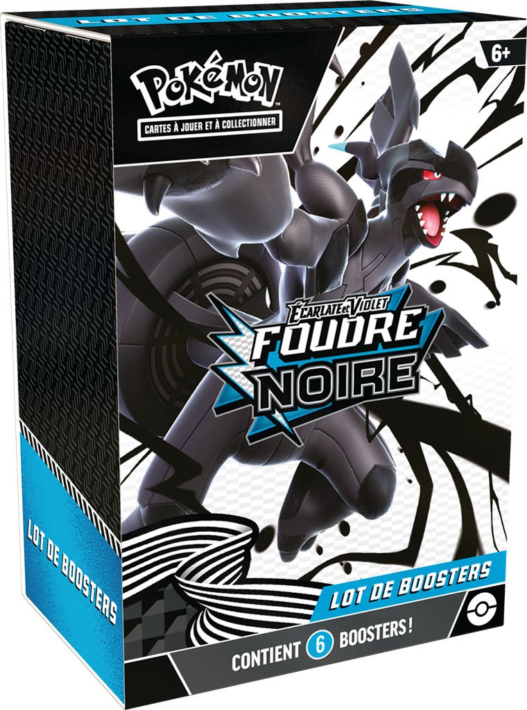 Pokémon EV10.5 : Bundle 6 Boosters Foudre Noire
