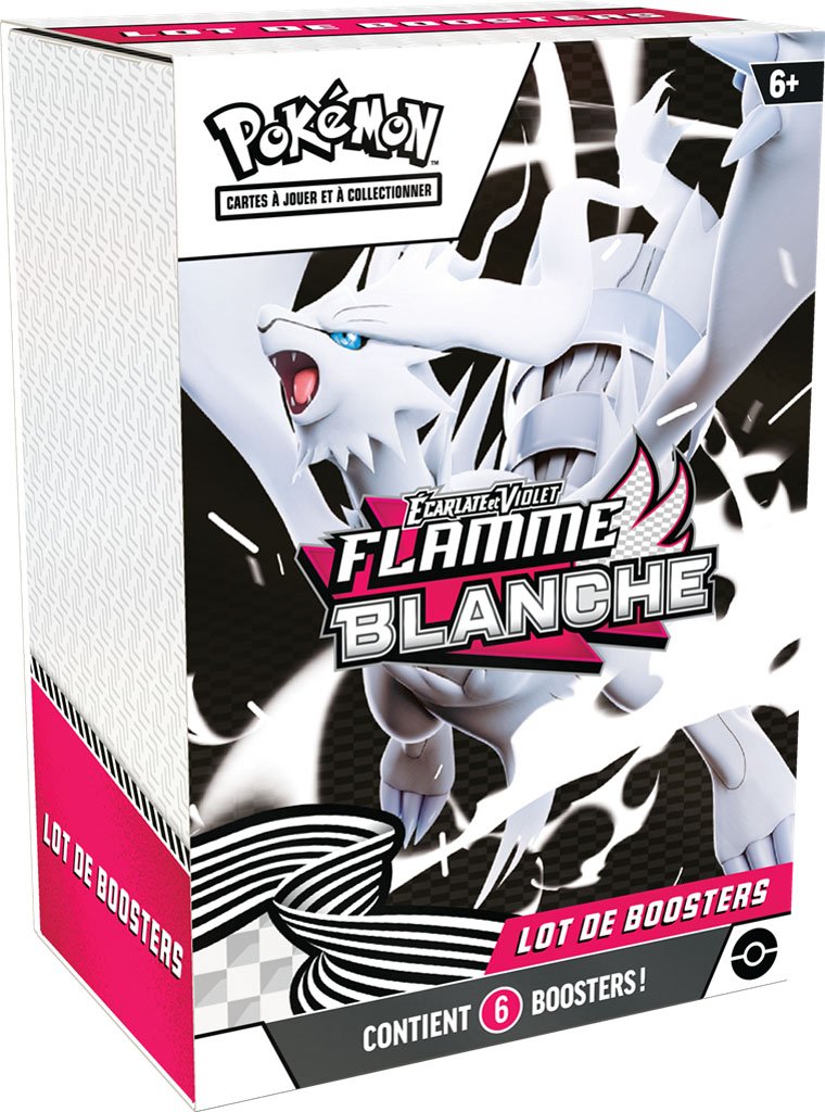 Pokémon EV10.5 : Bundle 6 Boosters Flamme Blanche