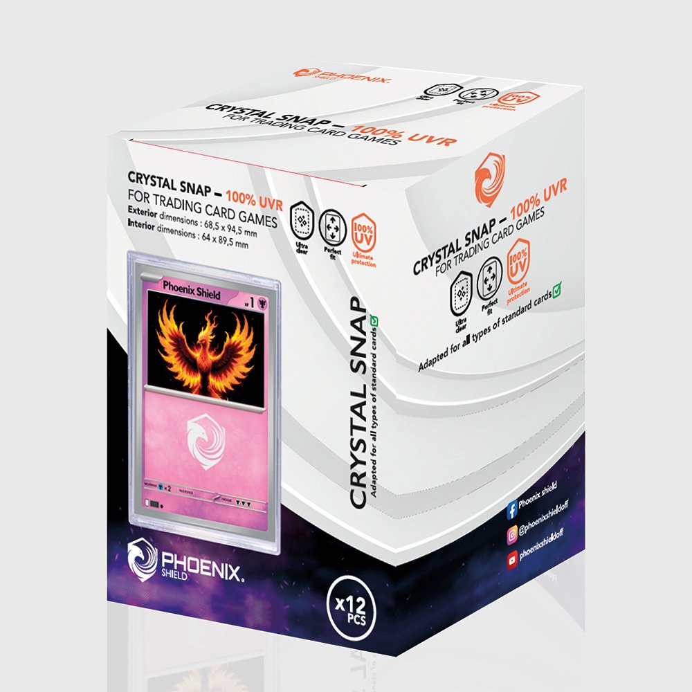 Phoenix Shield: Mini Snap Crystal 100% UVR (x12)