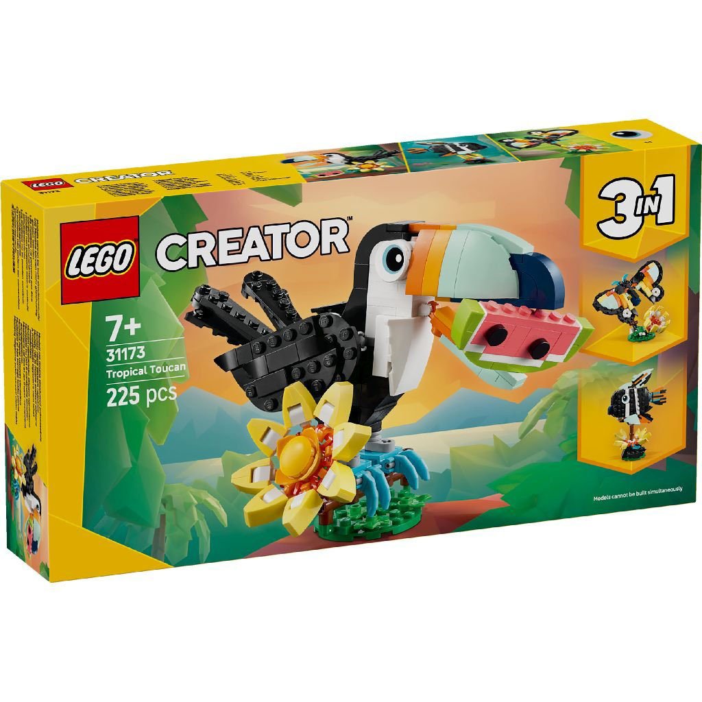 Le toucan tropical (Creator 3-in-1)