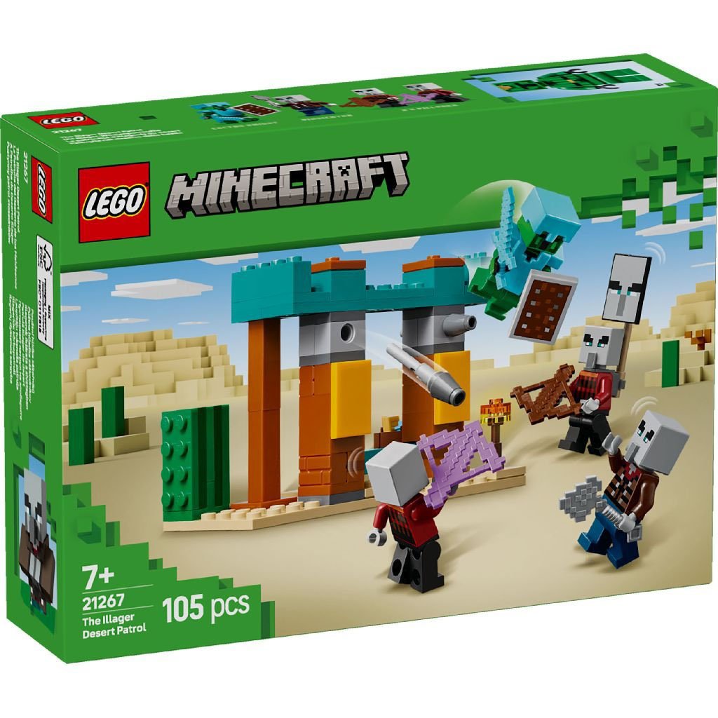 La patrouille d’Illageois du désert (Minecraft)