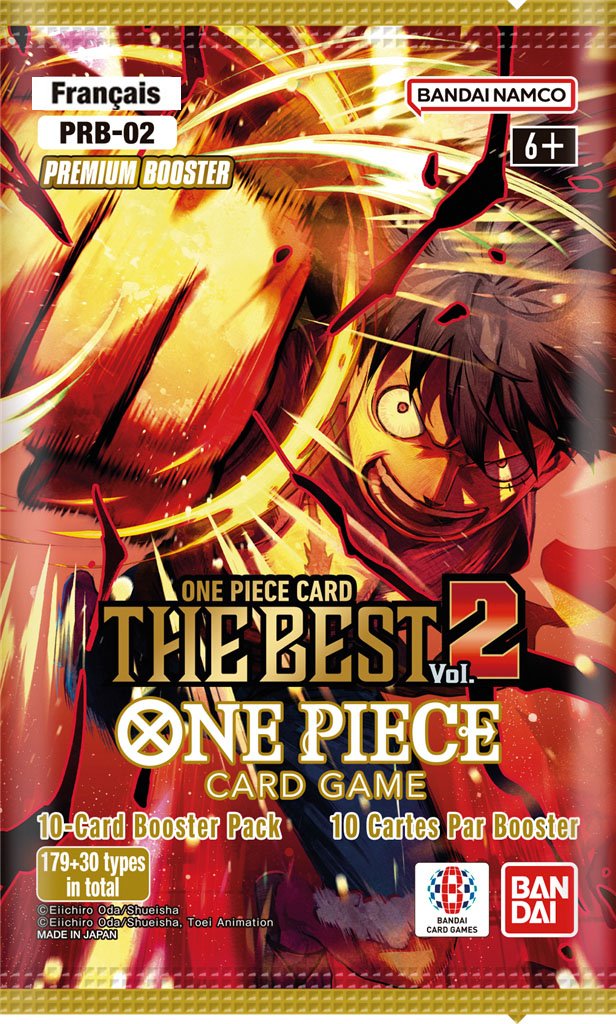 One Piece : PRB02 The Best Vol.2 Booster FR