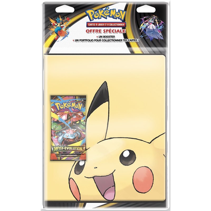 Pokémon - Ultra Pro Portfolio Pikachu + Booster ME01