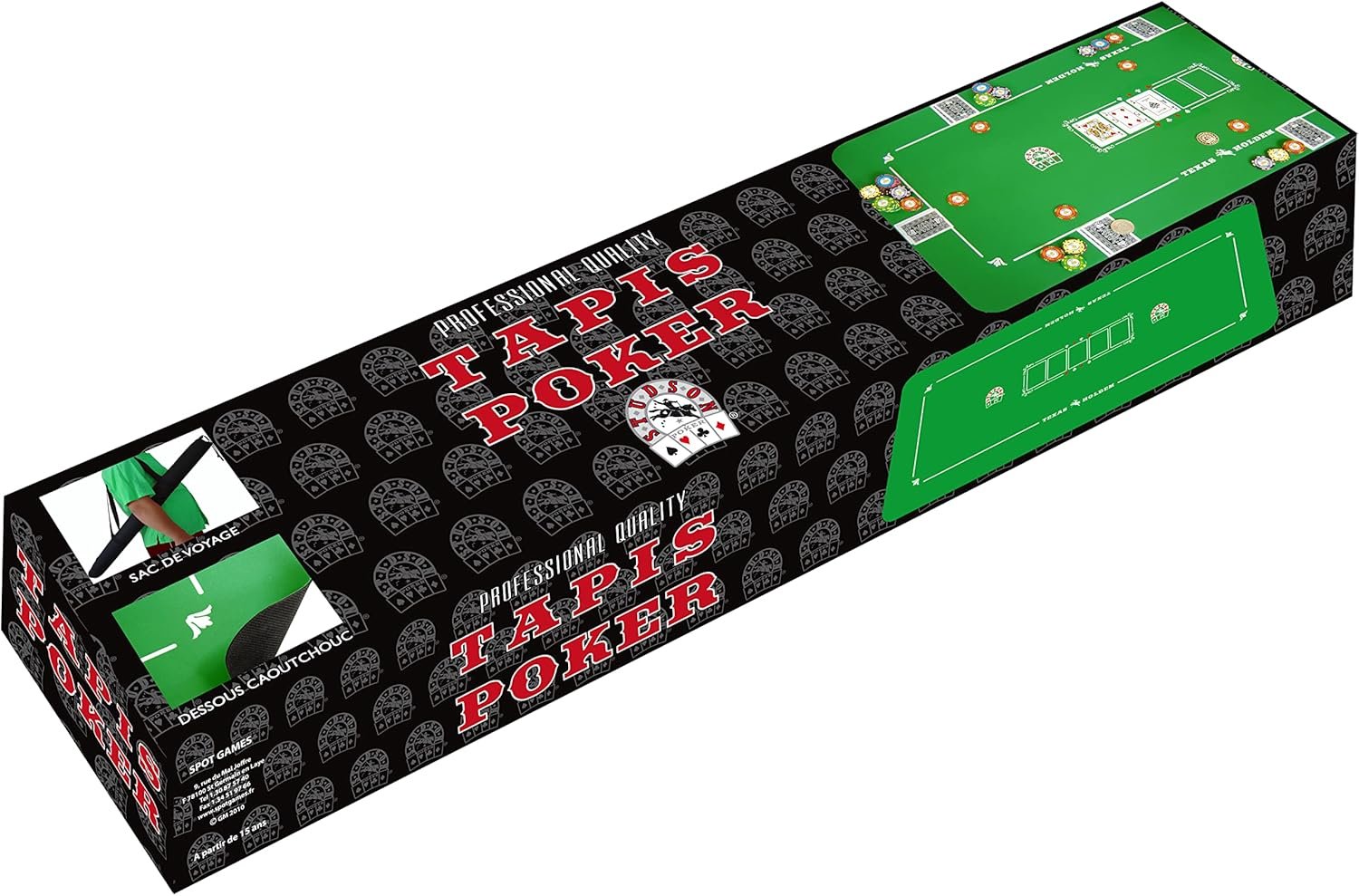Tapis de Poker Studson (126x57cm)