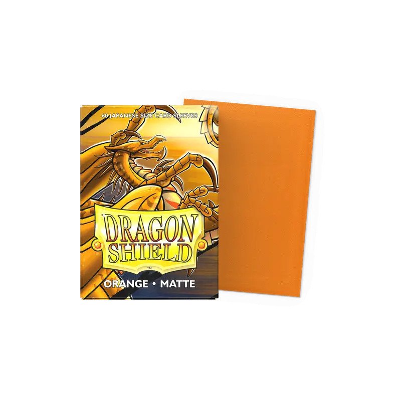 Dragon Shield - Japanese Sleeves - Orange (x60)
