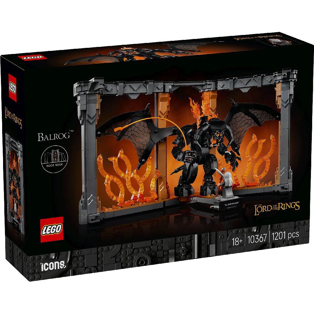 Le Seigneur des Anneaux : Book Nook du Balrog™ (Icons)