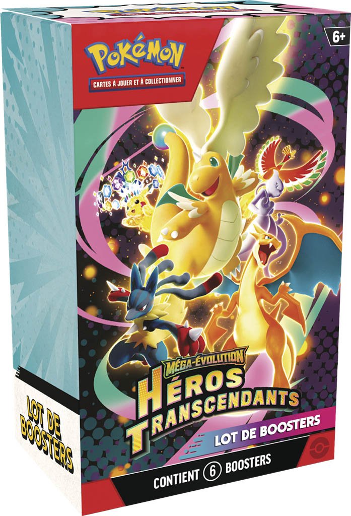 Pokémon ME2.5 : Bundle 6 Boosters Héros Transcendants